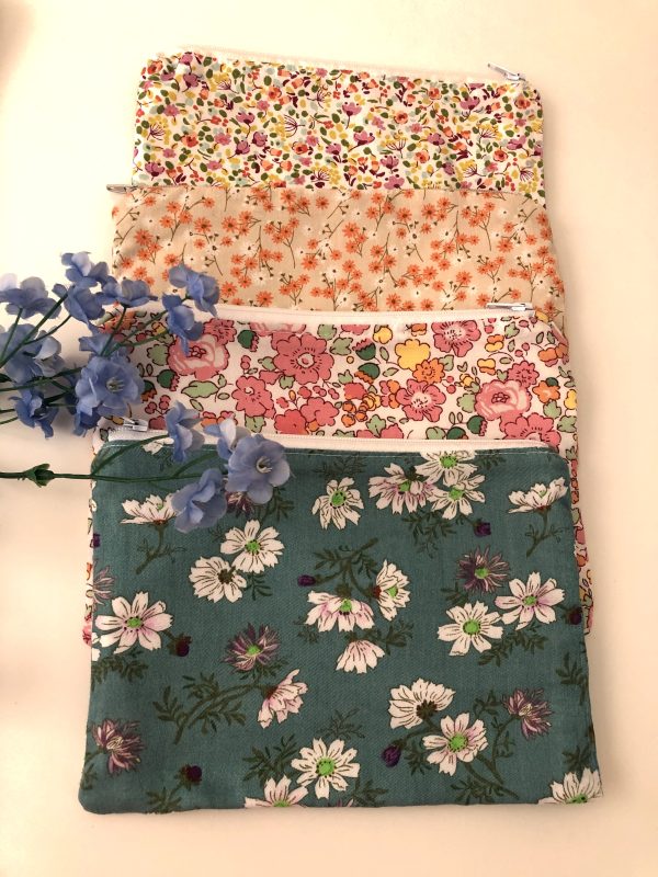 Pochette fleurie