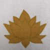 tote bag lotus jaune en soie doublé