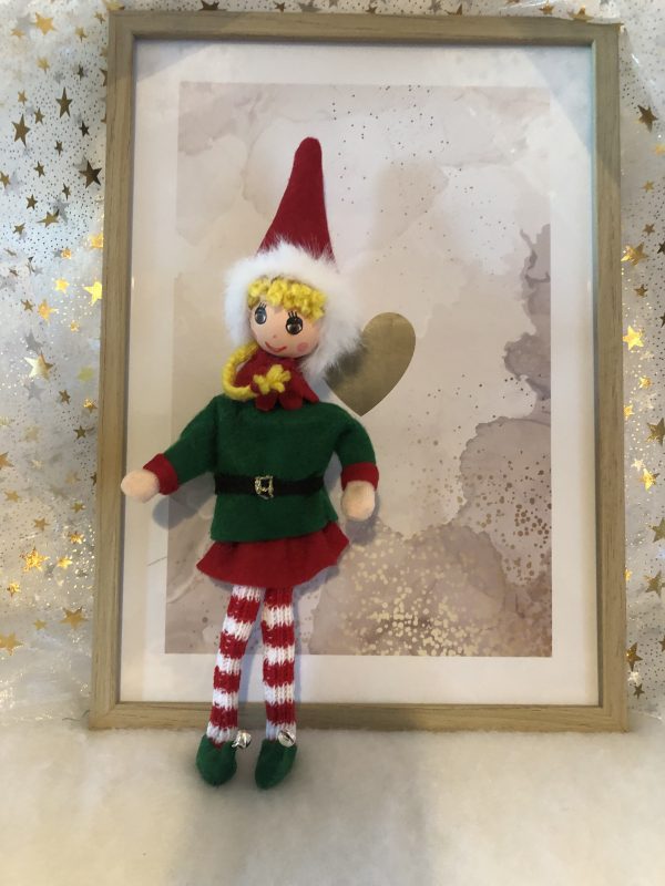 Lutin fille articulé