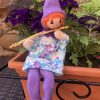 Personnage articulé lutin musicien
