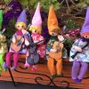 Personnage articulé lutin musicien