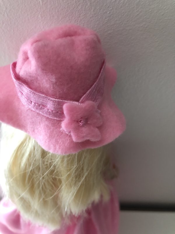 tenue poupée mannequin printemps rose