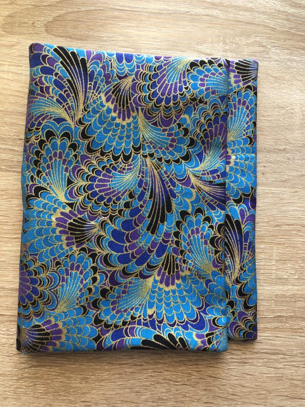 IMG_1652 Couvre-livre motif paon