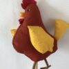 Marionnette poule rousse