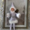 Lutin uni blanc/ choix de couleur possible