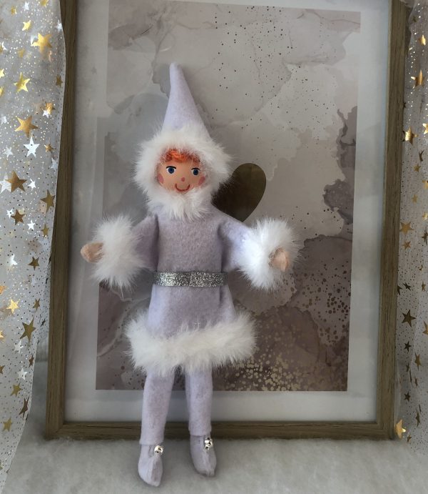 Lutin uni blanc/ choix de couleur possible