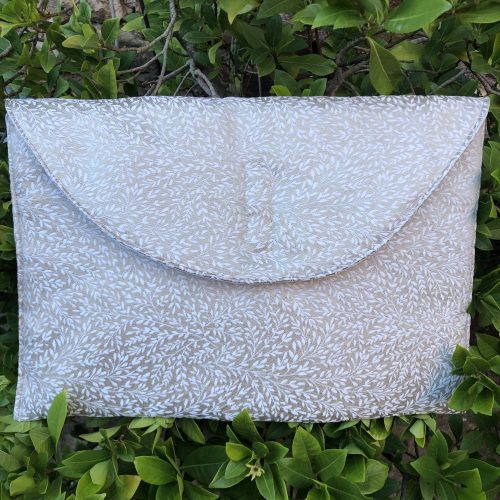pochette ordi feuillage Pochette pour ordinateur taille moyenne